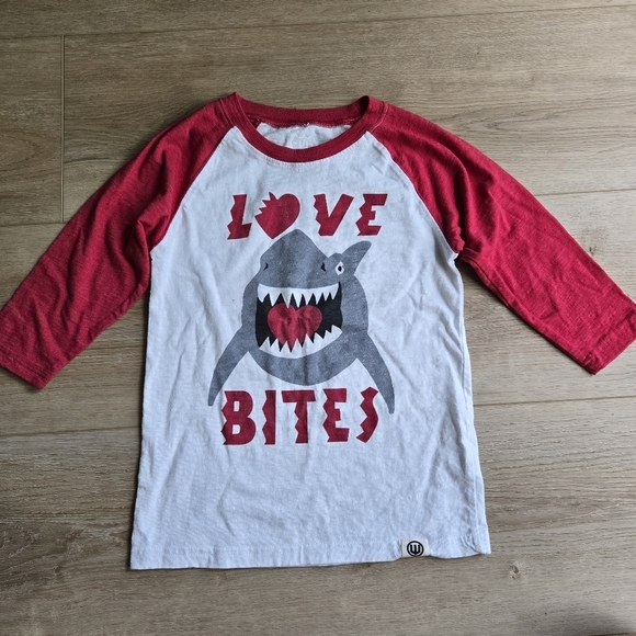 Set of 2 Holiday Shirts Valentine's & St Paddy's Day Little Boy size 6 EUC - Picture 3 of 11